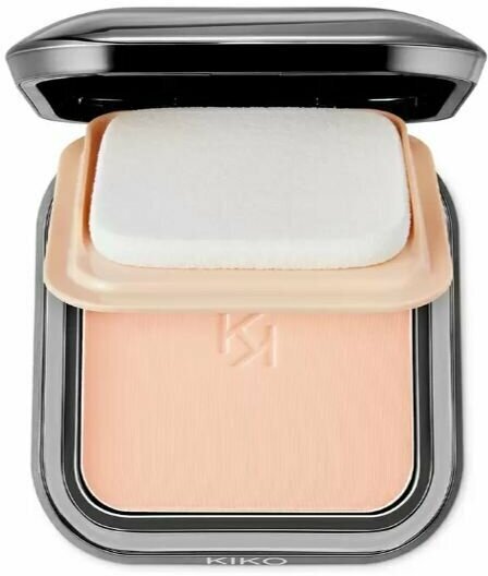 KIKO MILANO Тональная пудра-основа с матовым эффектом SPF 30 Weightless Perfection Wet And Dry Powder Foundation (20 Cool Rose)