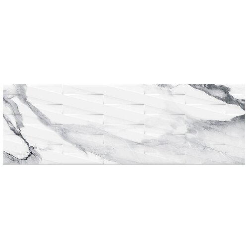 Керамическая плитка Geotiles Valeria Rlv Plata настенная 33,3х100 см