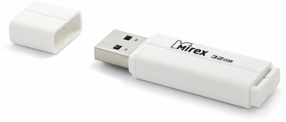 Флешка USB 4Gb Mirex Line 13600-FMULWH04 белый - фото №9