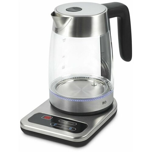 Электрочайник BQ KT1736G серебристыйчерный 366300₽