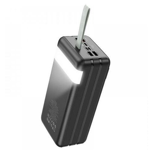 Повербанк HOCO 60000 мАч Фонарь Быстрая зарядка Черный 599000₽