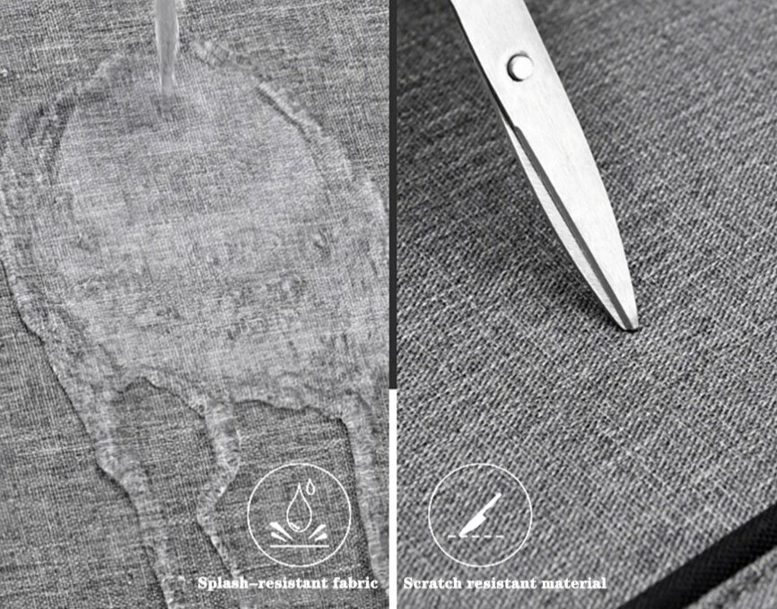 Сумка для ноутбука ультрабука макбука планшета диагональю до 156 дюймов с ручкой и ремнем мужская женская из водоотталкивающей ткани