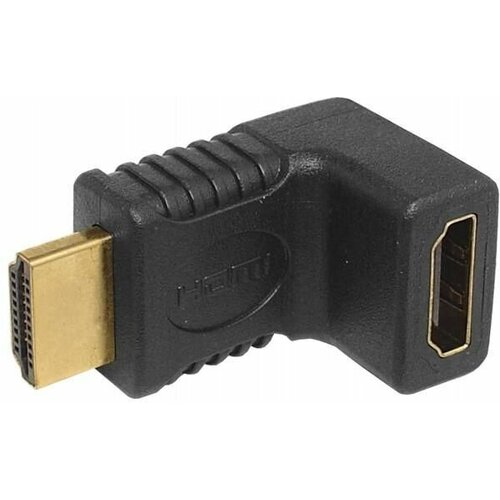 Переходник HDMI гнездо - HDMI штекер угловой переходник hdmi hdmi угловой 90