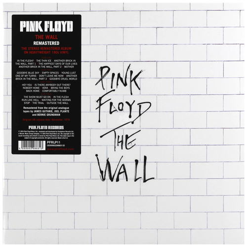 EMI Pink Floyd. The Wall (2 виниловые пластинки) виниловая пластинка warner music pink floyd the wall 2lp