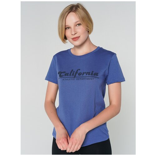 фото Футболка твое 78762 цвет: темно-голубой xs