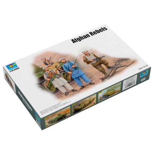 trumpeter 05591 сборная модель ису 152к 1 35 Сборная модель Trumpeter Afghan Rebels (00436) 1:35