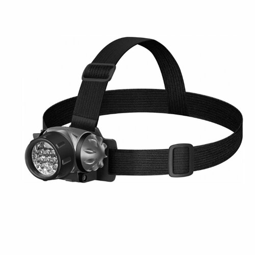 Фонарь светодиодный Defender FL-02 3В пластик налобный 3 режима AAA цвет серый 487₽