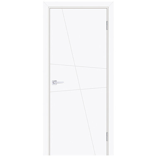 фото Дверь Smalta-Line 02 эмаль, Белый Ral9003 глухая