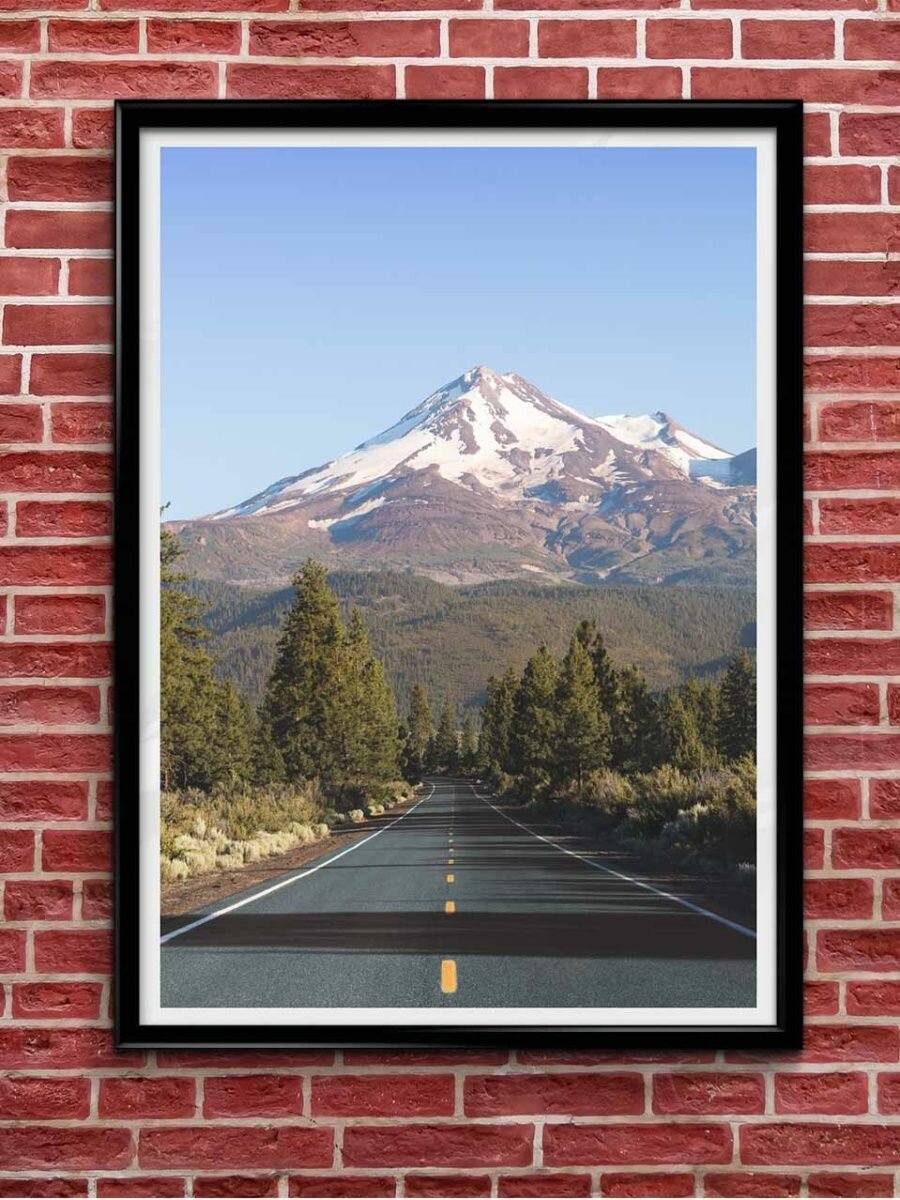 Плакат, Постер Гора, А3 (фотопанно, постер на стену)