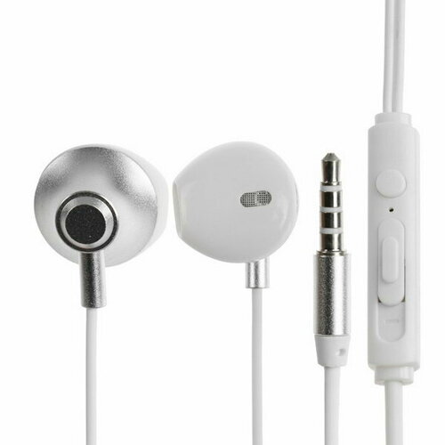 Наушники S873 проводные вкладыши 35 мм 12 м белые 37000₽