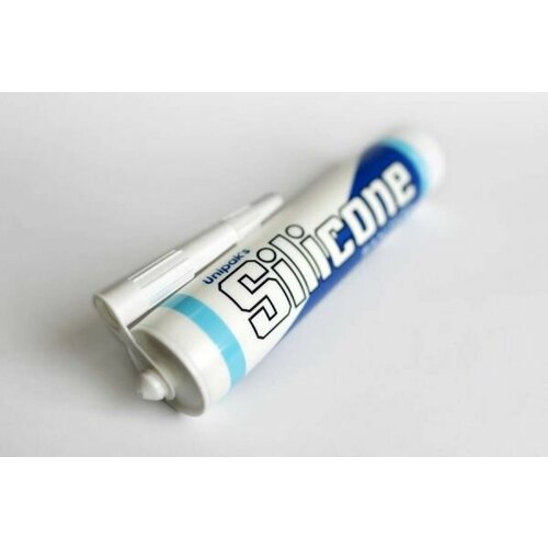 UNIPAK Герметик силиконовый санитарный Silicone Sanitary, белый, 300 мл