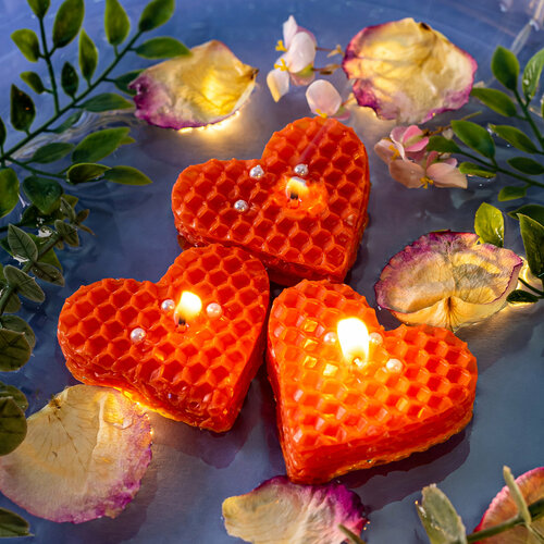 Плавающие свечи Уют Счастлива и любима 330₽