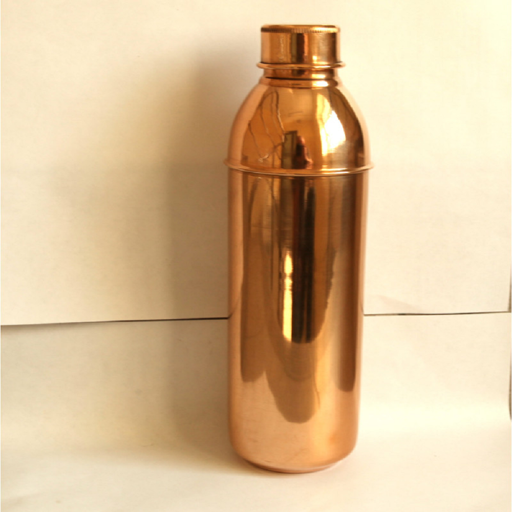 фото Медная бутылка для воды объемом 800 мл