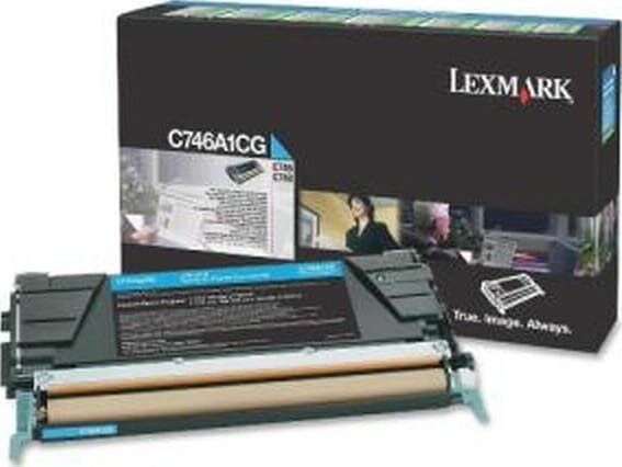 Картридж Lexmark C746A1CG для C746/C748 голубой
