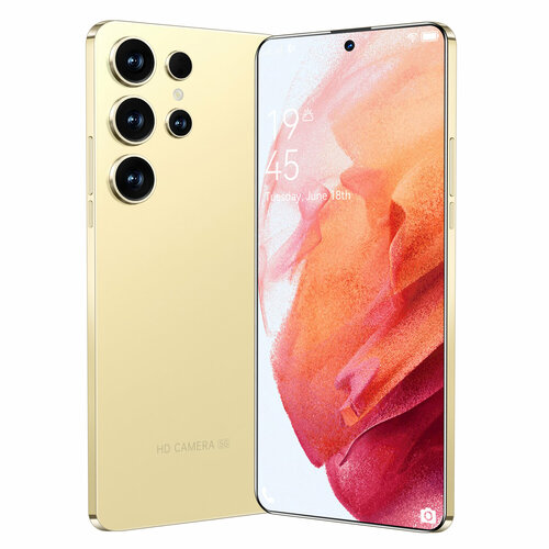 Cмартфон S24 Ultra68 HD RAM 12 GBROM 512 GB Android 14 Жёлтый 9599₽