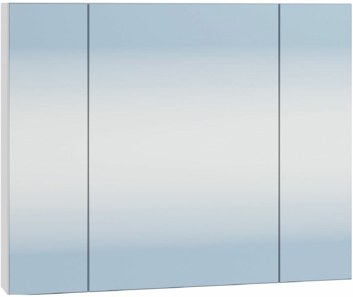 Зеркальный шкаф СанТа Аврора 90 белый