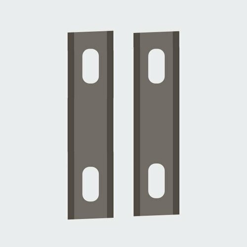 Ножи для рубанков Rebir высоколегированная сталь HSS 110х24х3 мм 2 шт 1400₽