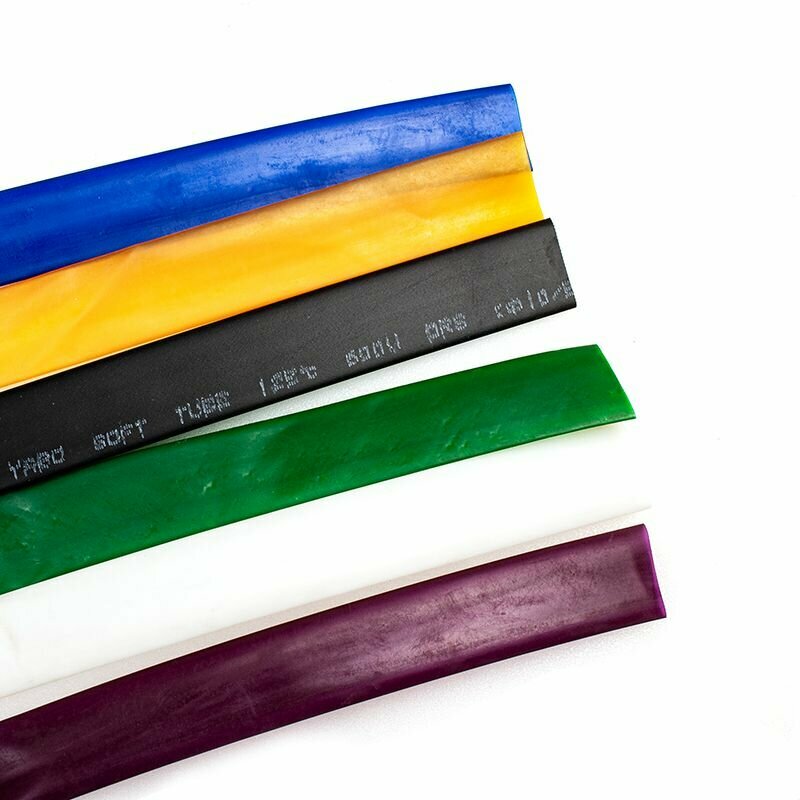 10mm 2: 1 Термоусадочная обсадная колонна черная длина 1М Белый