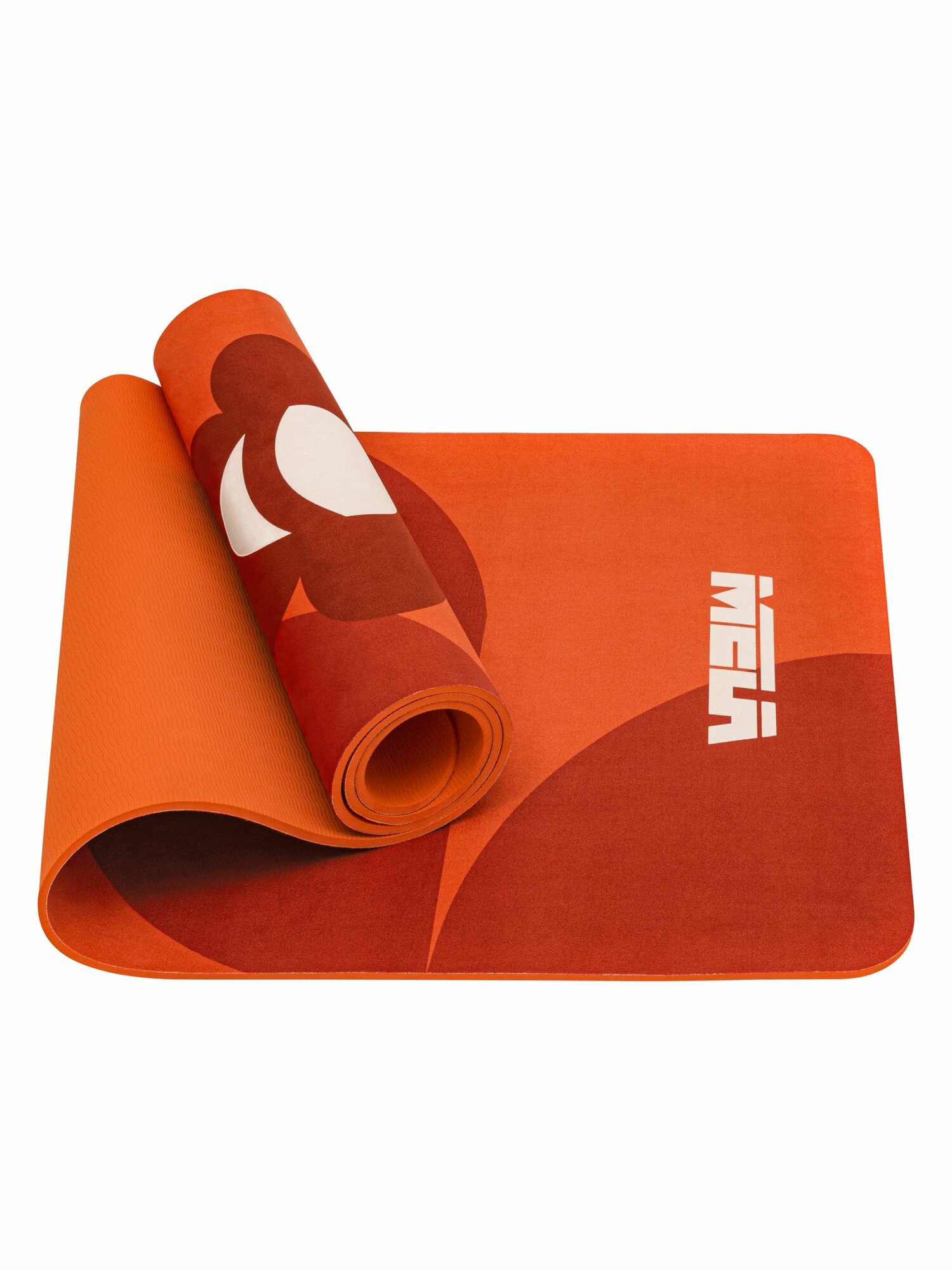 Нескользящий коврик для занятий спортом, йогой и фитнесом