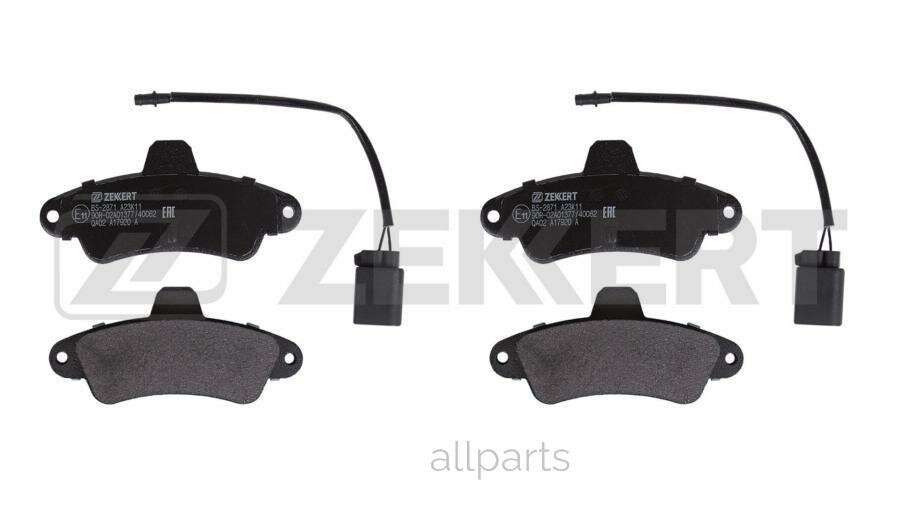 ZEKKERT BS-2871 Колодки торм. диск. задн. Ford Cougar 00- Mondeo I-II 93-