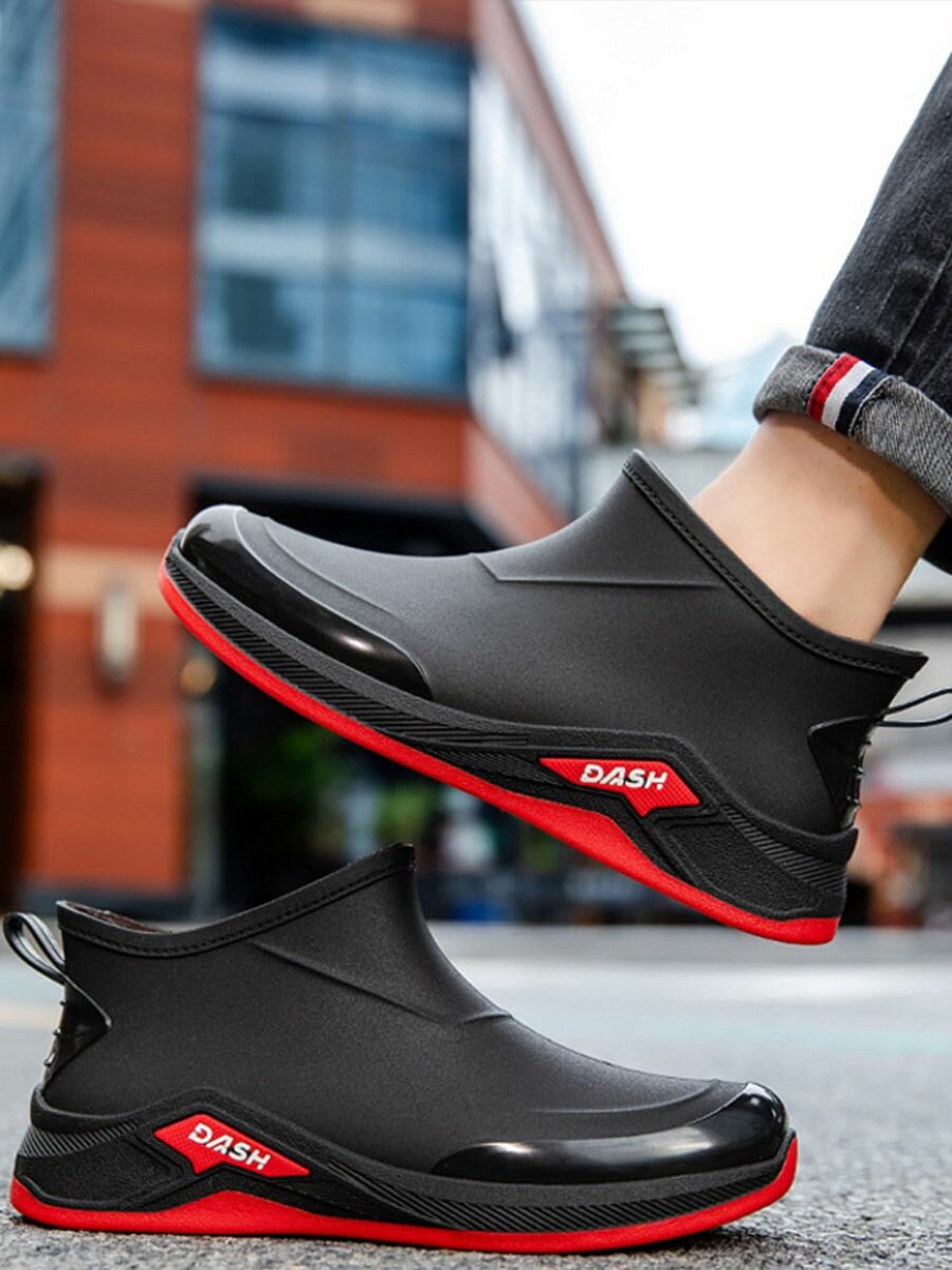 Сапоги, размер длина стопы:26.5-27cm(EU 44), красный — фото 1