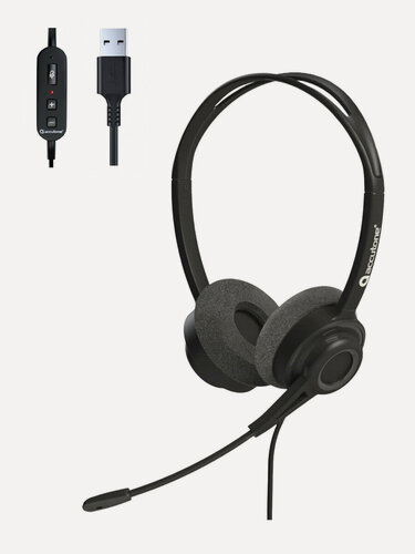 Изображение товара Гарнитура для компьютера с микрофоном Accutone UB120 USB