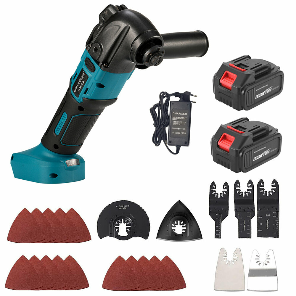 Реноватор Heimerdinger LB206 бесщеточный двигатель 4.0 А/ч 2 аккумулятора