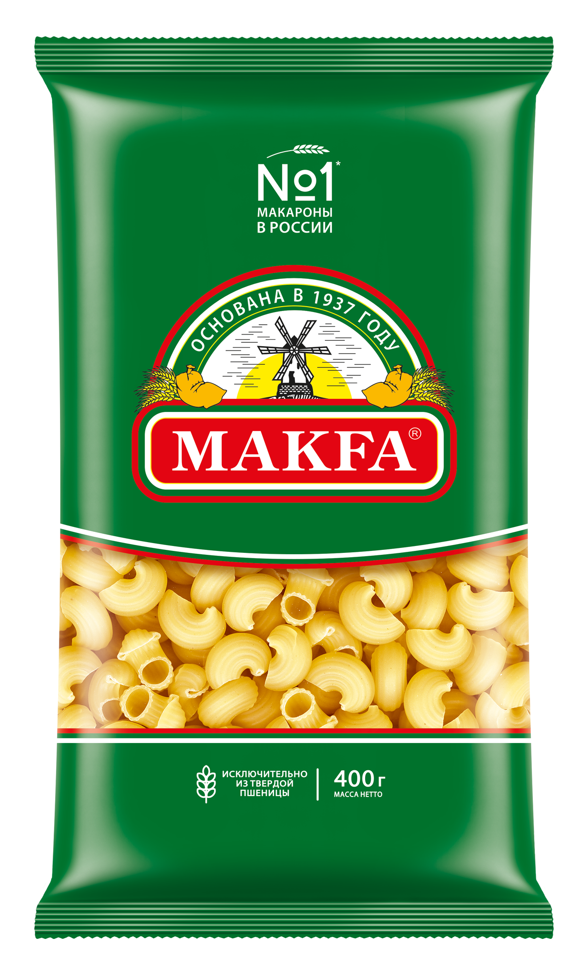 Makfa макароны улитки (lumache), 400 г