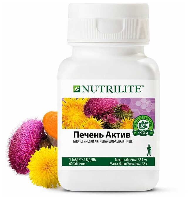 NUTRILITE БАД Печень актив, 60 таб 100352