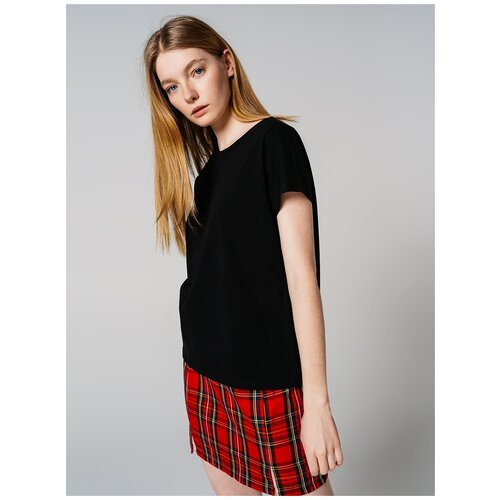 фото Футболка без рукавов твое 78945 размер l, черный, women