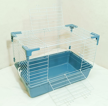 Клетка для грызунов Kredo R1T (59 Х 35,7 Х 41,5 см) Цвет голубой - фотография № 2