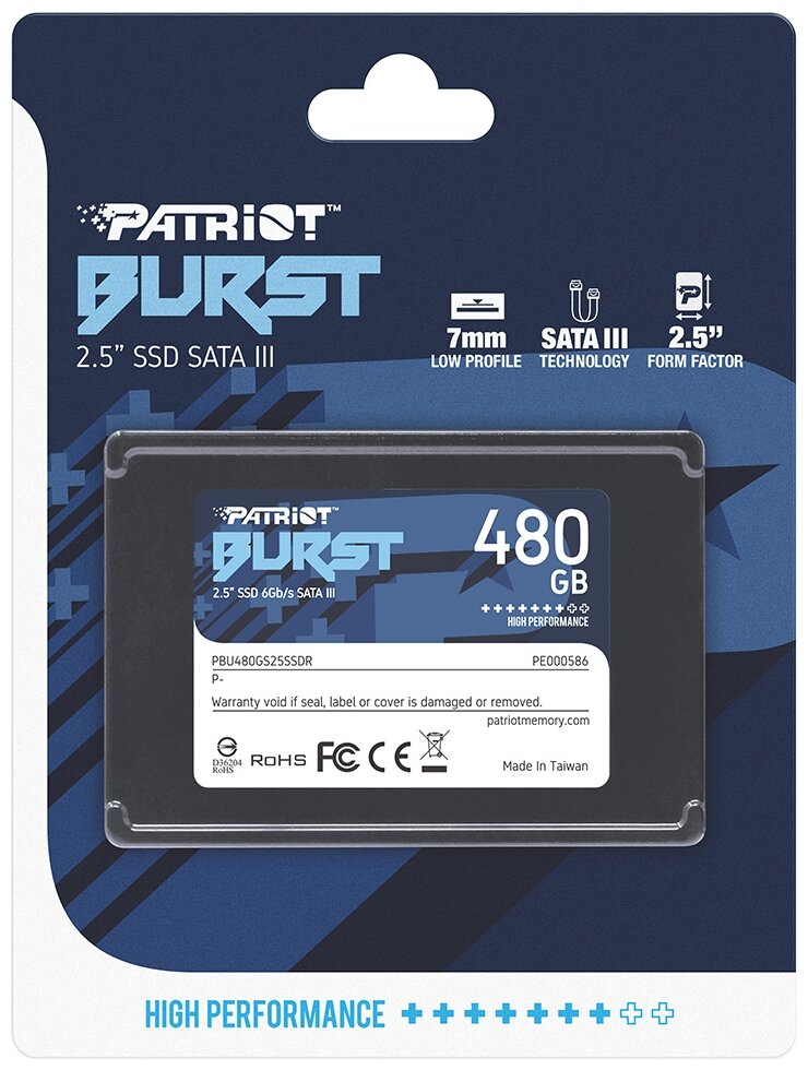 Твердотельный накопитель SSD Patriot - фото №3