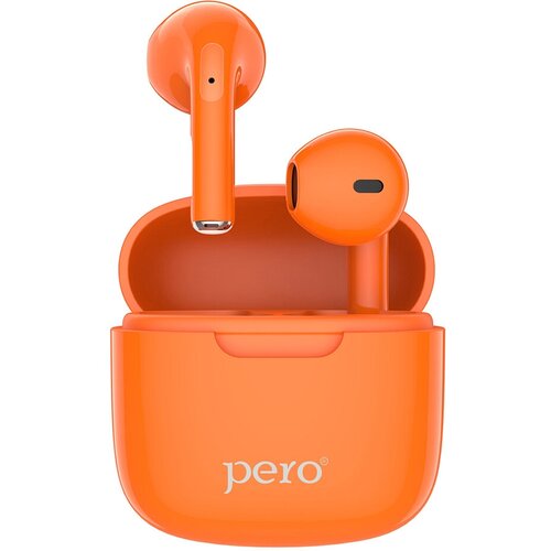 Беспроводные наушники Pero TWS05 оранжевый 874₽