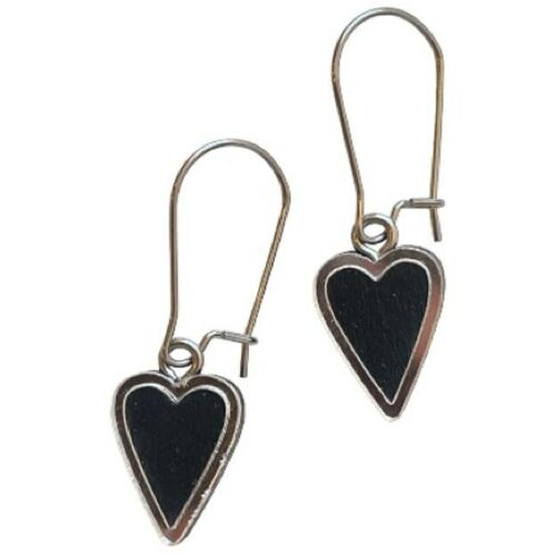 Серьги OKPODOLINS, черный