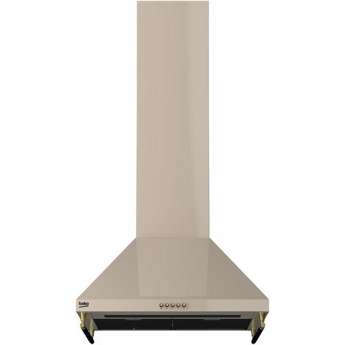 Вытяжка каминная Beko CWB6410CR кремовый кнопочное управление 7702388602 4418500₽