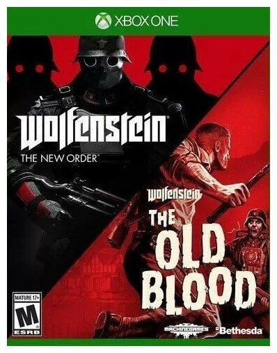 Игра PS4 - Wolfenstein The New Order & The Old Blood - Double Pack (русские субтитры)