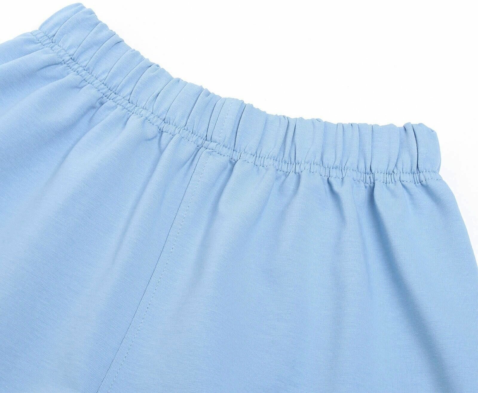Комплект Minaku, футболка, шорты, короткий рукав, размер 48, голубой - фотография № 12