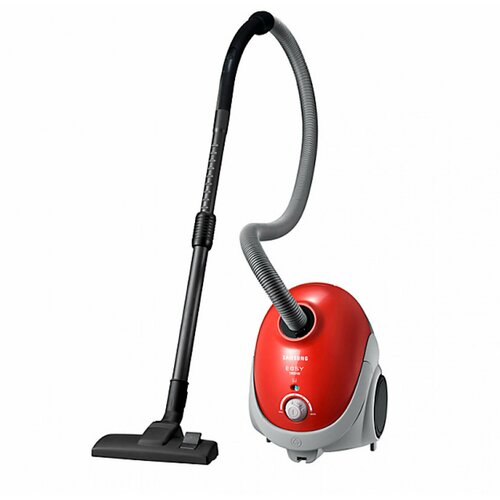 Пылесос SAMSUNG VCC5251V3RXEV с пылесборником 1800 Вт мощность всасывания 410 Вт красный 865200₽
