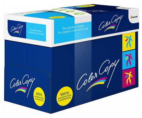 Бумага COLOR COPY GLOSSY, мелованная, глянцевая, А4, 250 г/м2, 250 л, для полноцветной лазерной печати, А++, Австрия, 139% (CIE)