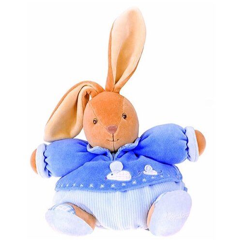 Кролик Kaloo 9610820 мягкая игрушка Medium Blue Rabbit Высота 25 см Kaloo Blue Франция парфюмерия для детей kaloo набор lilirose c ночником в форме звезды