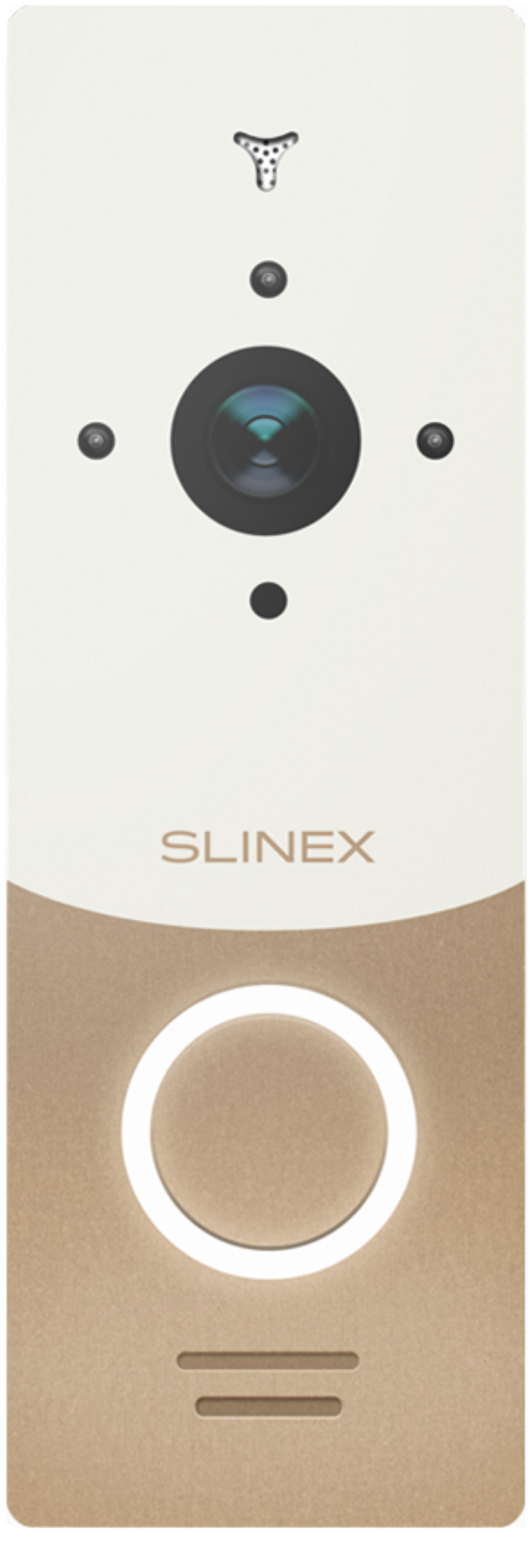 "Вызывная панель Slinex ML-20HR, gold/white, золотой/белый"