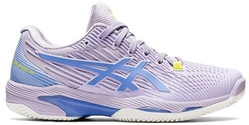 Женские теннисные кроссовки Asics Solution Speed FF 2 Clay - murasaki/periwinkle blue, сиреневый, размер 39 (25,5 см)