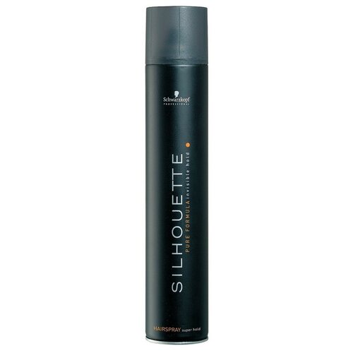 Schwarzkopf Professional Лак для волос Silhouette Super Hold Hairspray, ультрасильнаяфиксация, 750 г, 750 мл schwarzkopf professional silhouette pure hairspray безупречный лак ультрасильной фиксации 750 мл