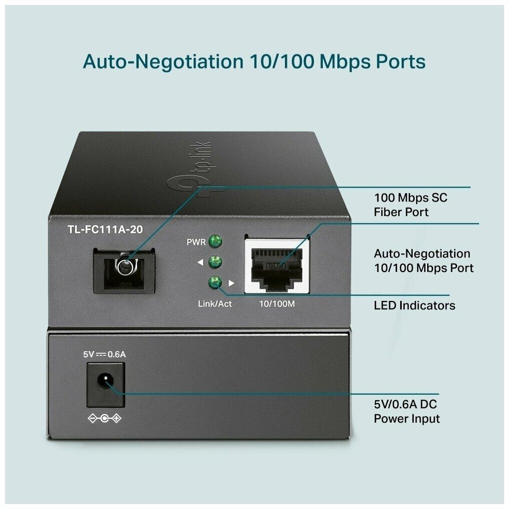 Медиа-конвертер TP-LINK - фото №5
