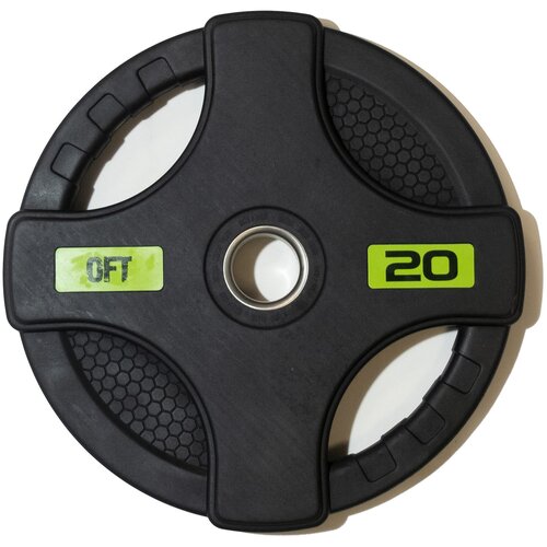 Диск Original FitTools FT-2HGP 20 кг 1 шт. черный