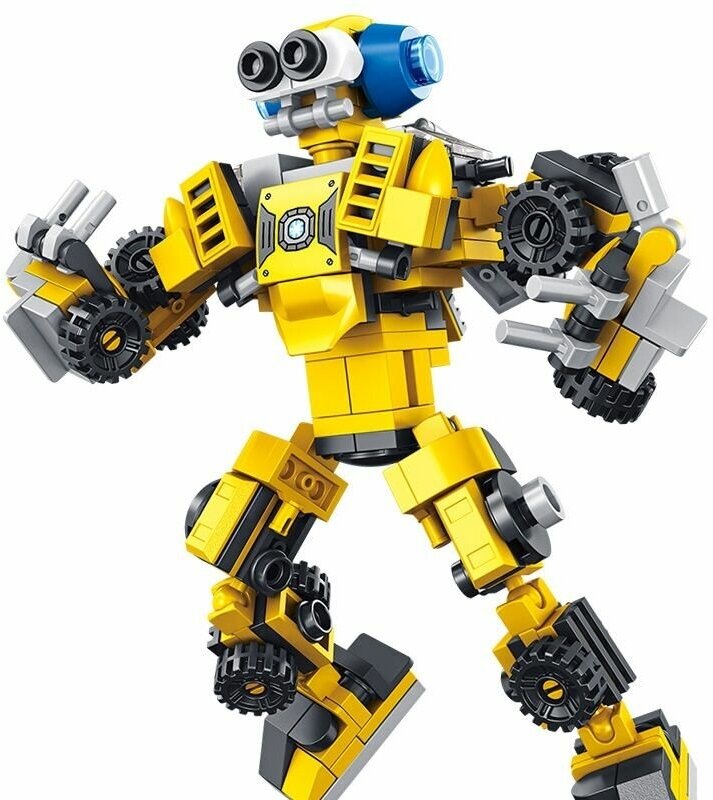 Конструктор Робот трансформер 6 в 1 машинки игрушки