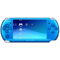 Игровая приставка Sony PlayStation Portable Bright (PSP-3000) SSD, 350 встроенных игр, синий