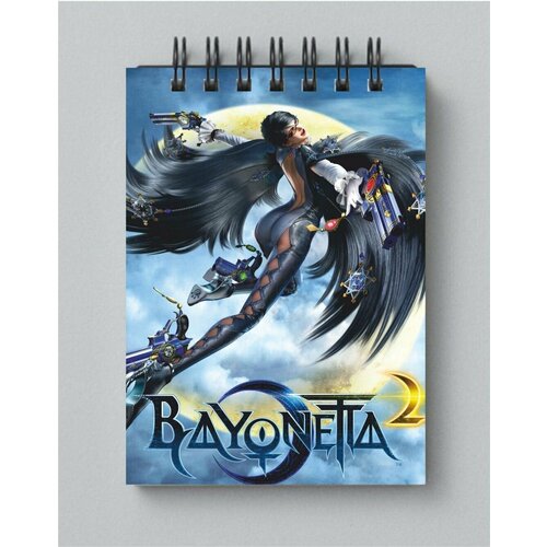 Блокнот Bayonetta - Бэёнэтта № 11 сражающаяся муза