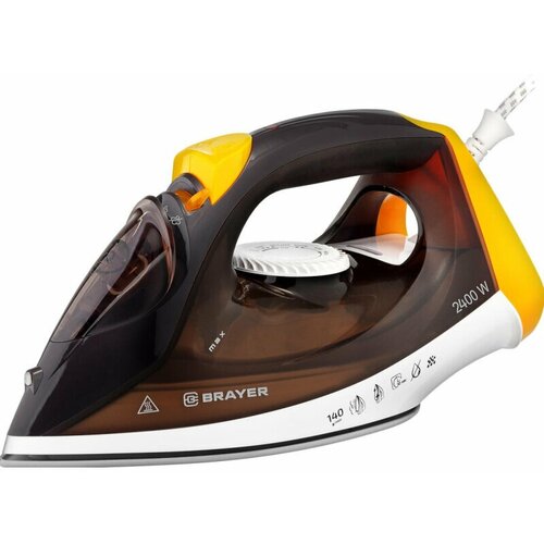 Утюг Brayer BR40032400 Вт керам 140 гмин антикапля 330 мл сам очист 1521661 515600₽