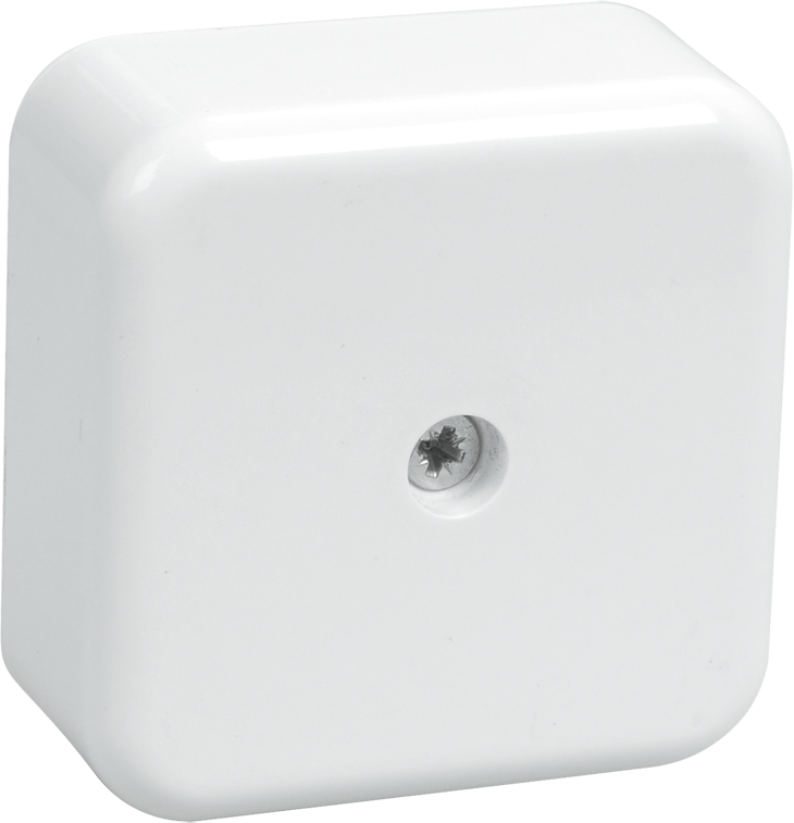 Коробка распаячная КМ для открытой проводки 50х50х20мм белая | код. UKO10-050-050-020-K01-E | IEK ( упак.8шт.)